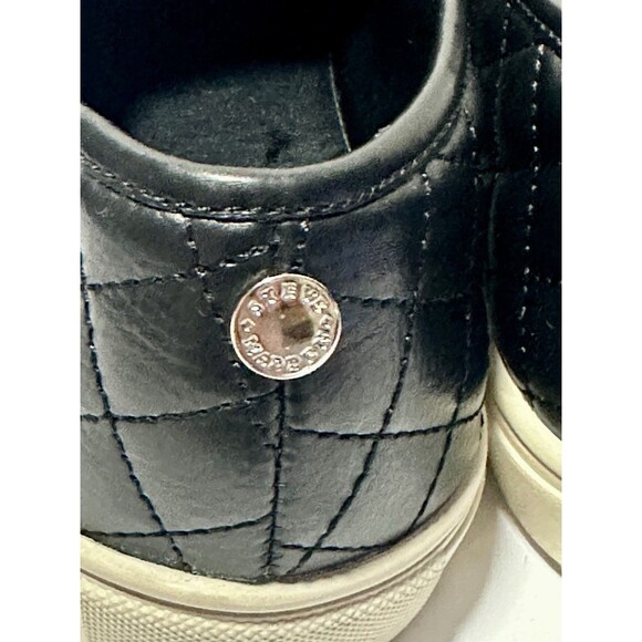 Steve Madden Slip On Shoes ECENTRCQ Black Quilted Comfort Sneakers Womens 10 - Picture 6 of 8